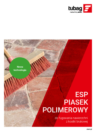 ESP piasek polimerowy do fugowania nawierzchni z kostki brukowej ESP piasek polimerowy do fugowania nawierzchni z kostki brukowej