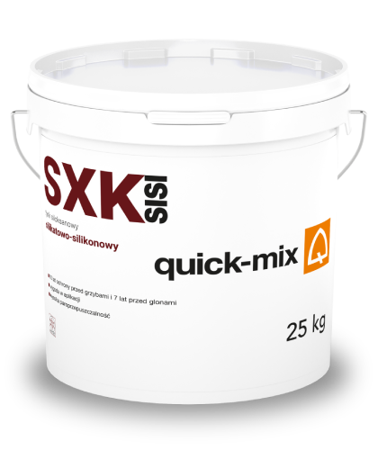 SXK SISI Tynk siloksanowy silikatowo-silikonowy SXK SISI Tynk siloksanowy silikatowo-silikonowy