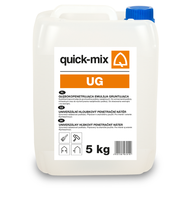 UG Głębokopenetrujący preparat gruntujący UG Głębokopenetrujący preparat gruntujący