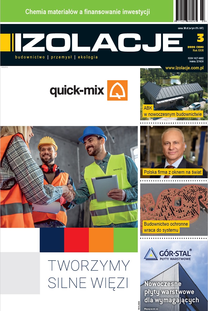 Trwała i estetyczna elewacja zaczyna się od systemu – artykuł w „Izolacjach” Aktualności Sievert Polska