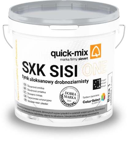 SXK SISI ONE Tynk siloksanowy drobnoziarnisty